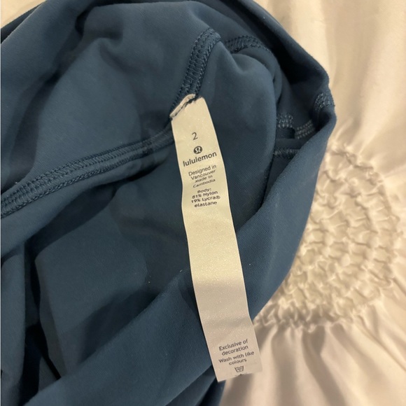 Lululemon blue align leggings full length - Picture 3 of 3